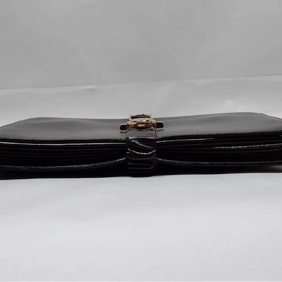 CELINE Shoulder Bag Brown Leather - Picture 7 of 12